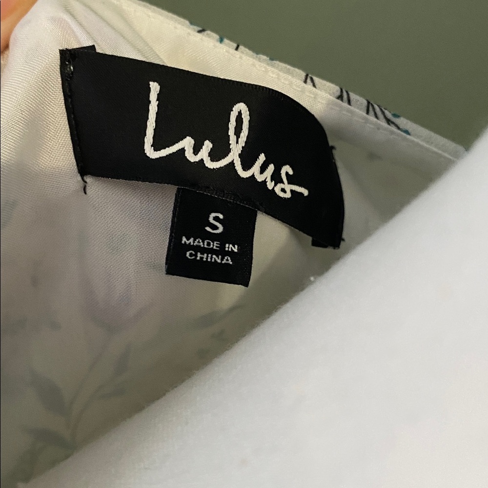 Lulus abloom mini floral dress (size small) - Picture 6 of 8